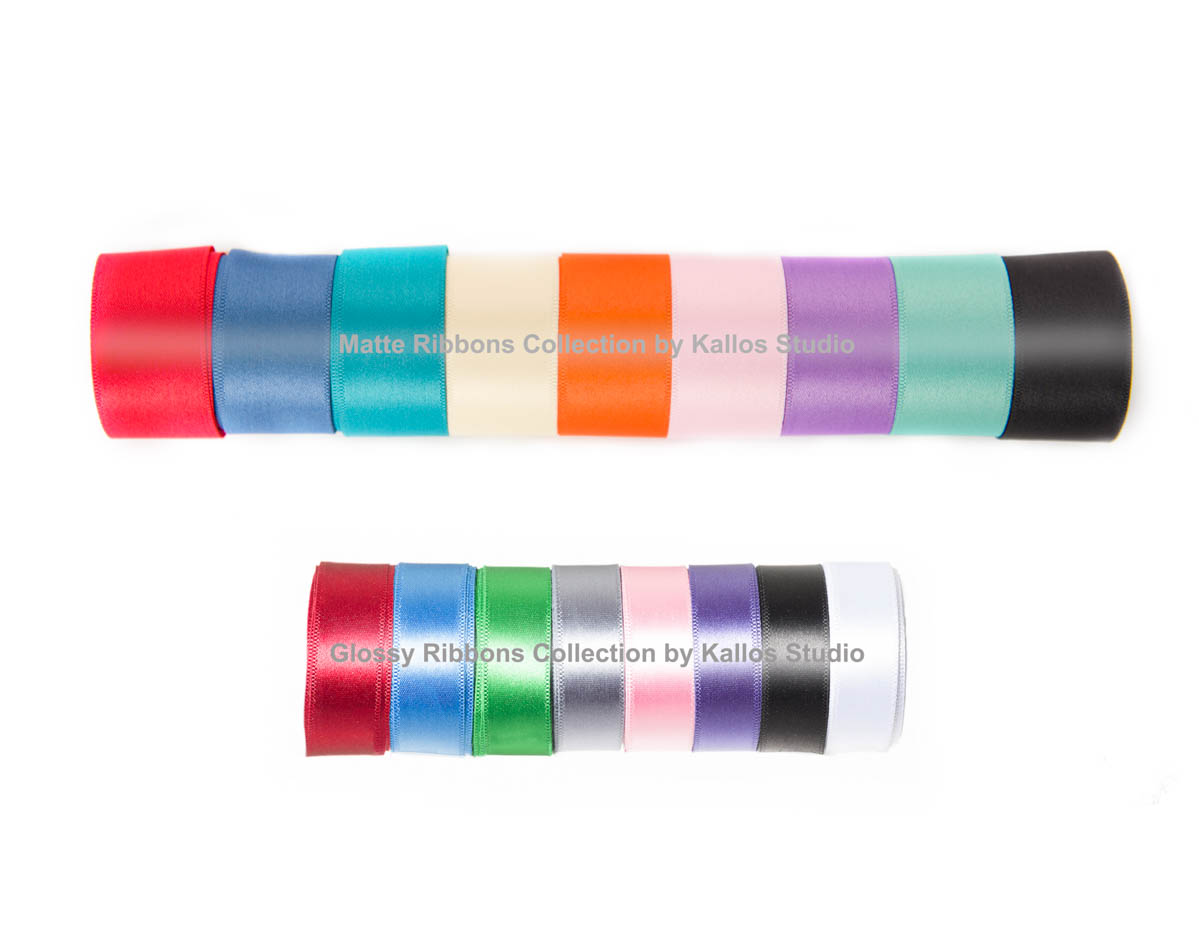 Ribbon Selection for Flush Mount Album Comes in Glossy & Matte